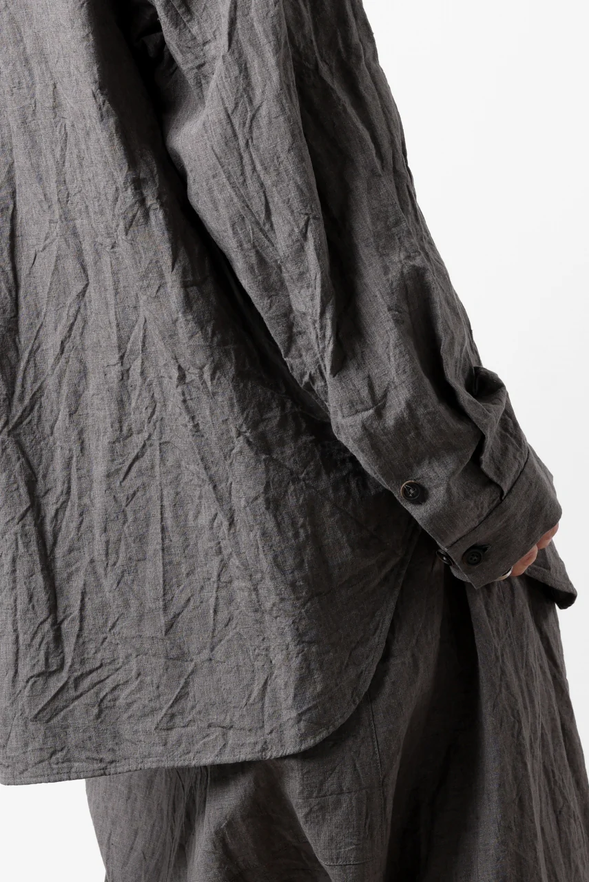 forme d'expression exclusive Relaxed Outer Shirt (Grey) - Image 45