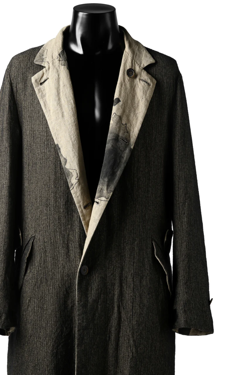 forme d'expression exclusive Reversible Duster Coat (Wood) - Image 14