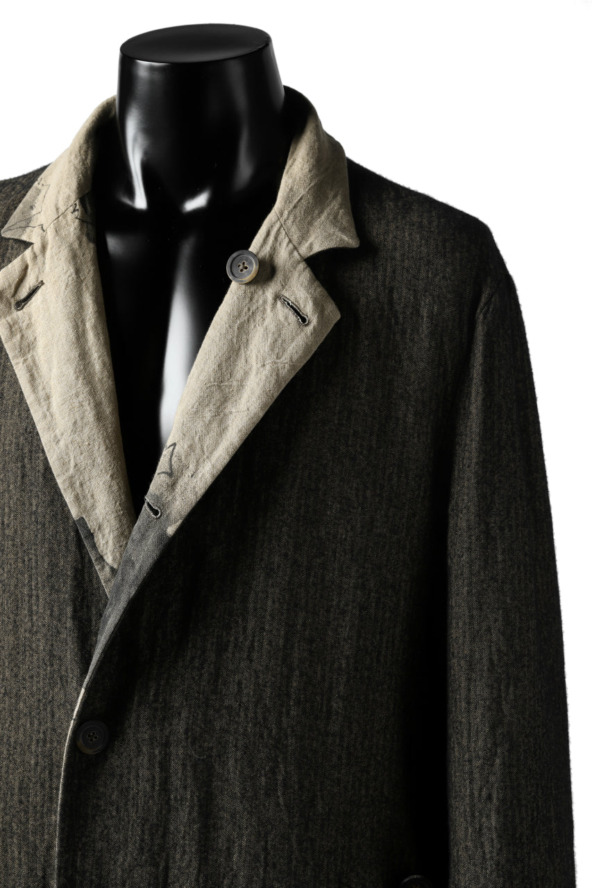 forme d'expression exclusive Reversible Duster Coat (Wood) - Image 16
