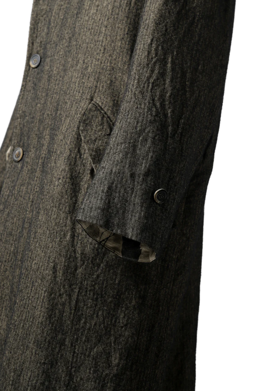 forme d'expression exclusive Reversible Duster Coat (Wood) - Image 17