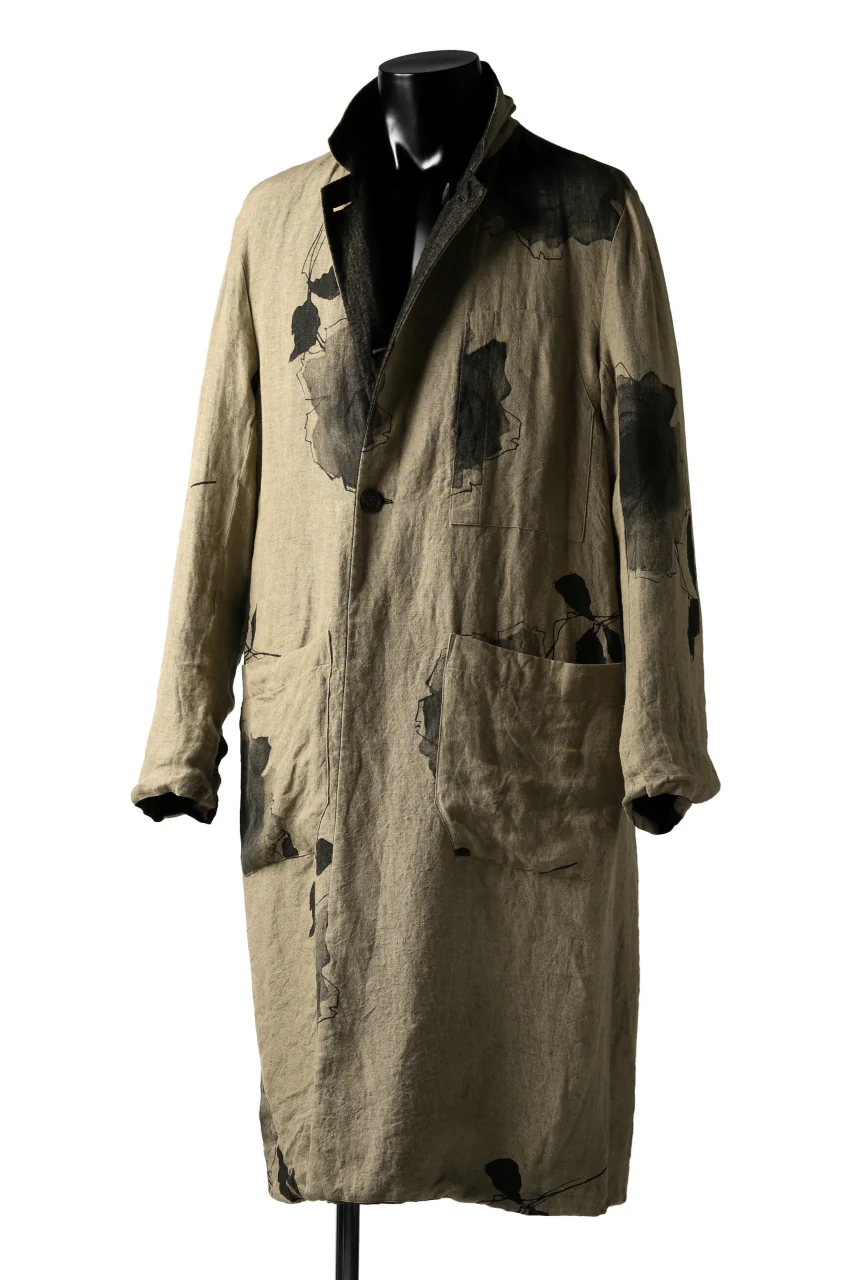 forme d'expression exclusive Reversible Duster Coat (Wood) - Image 23