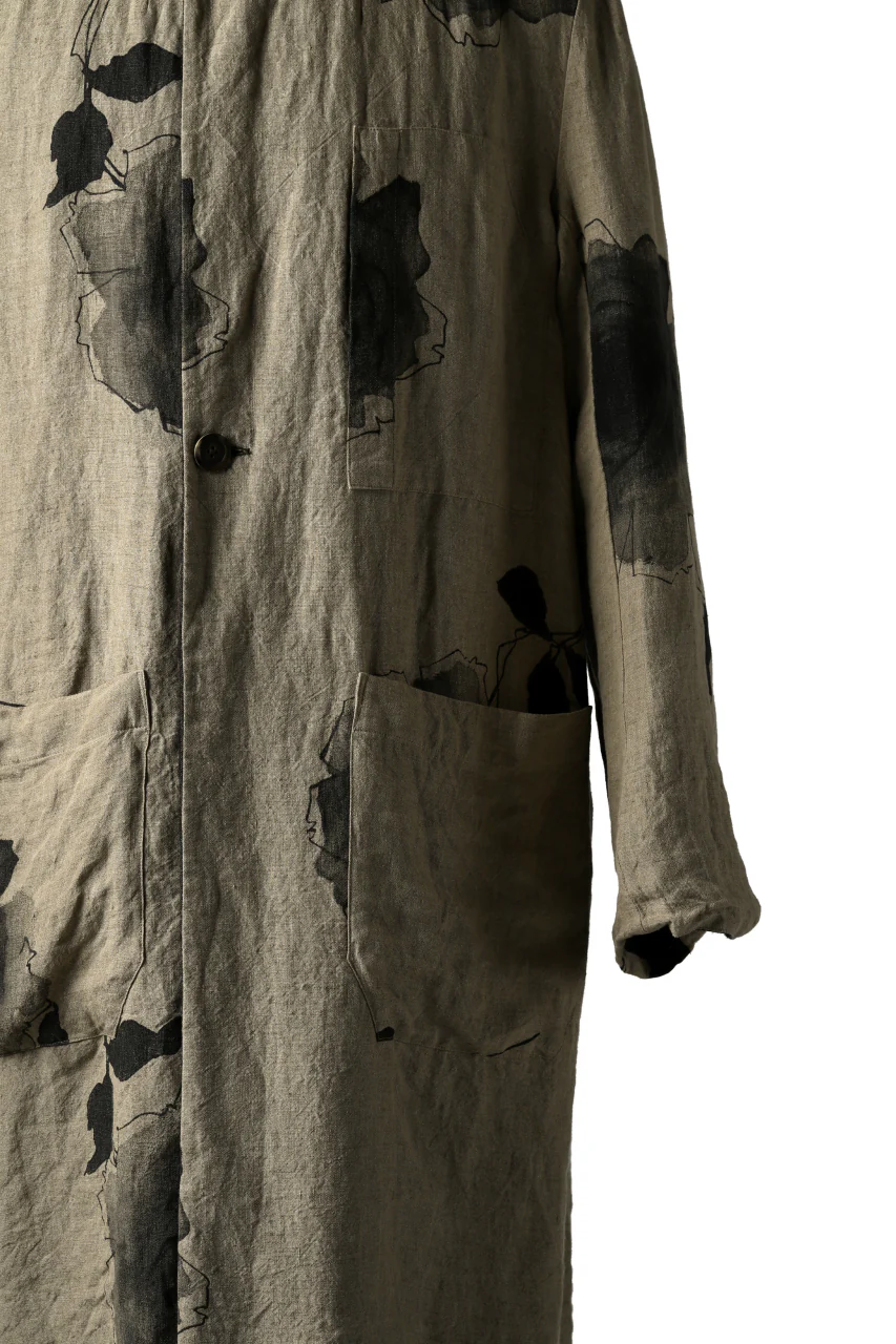 forme d'expression exclusive Reversible Duster Coat (Wood) - Image 26
