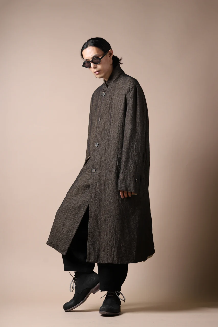 forme d'expression exclusive Reversible Duster Coat (Wood) - Image 34