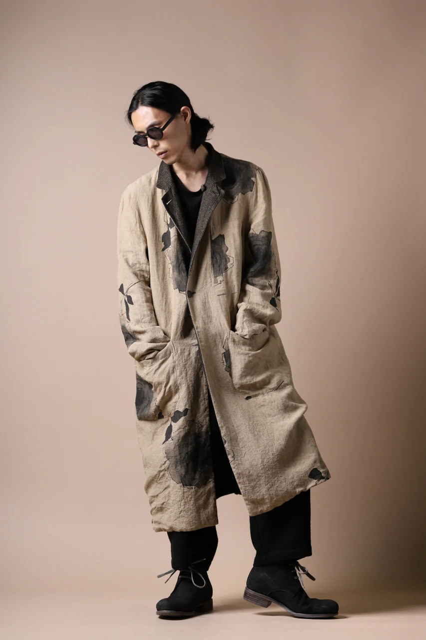 forme d'expression exclusive Reversible Duster Coat (Wood) - Image 37