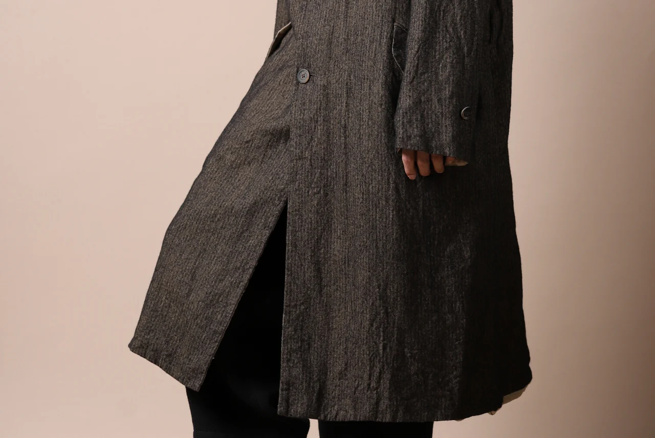 forme d'expression exclusive Reversible Duster Coat (Wood) - Image 43