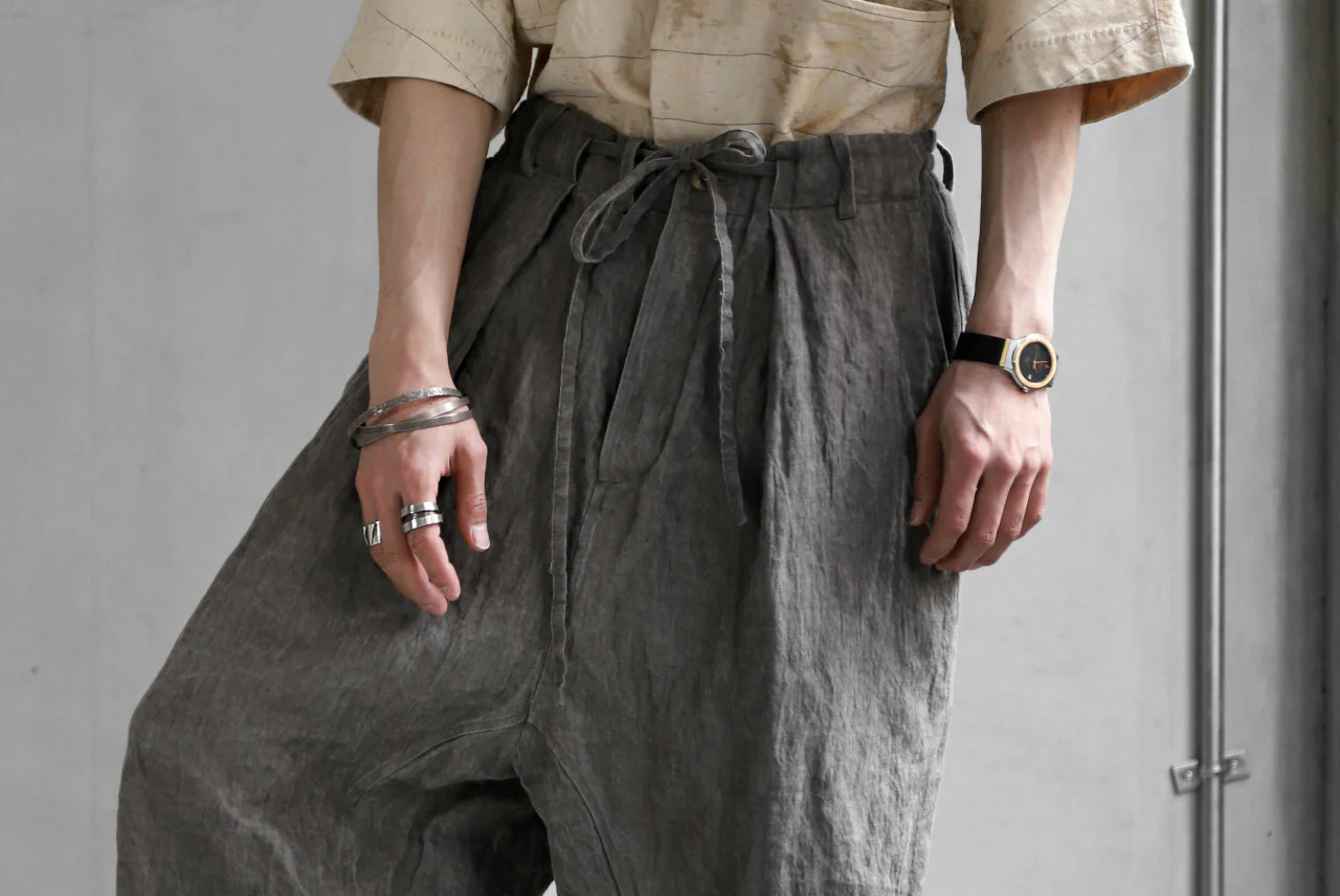 forme d'expression exclusive Tailored Sarouel Pants (Dust) - Image 29