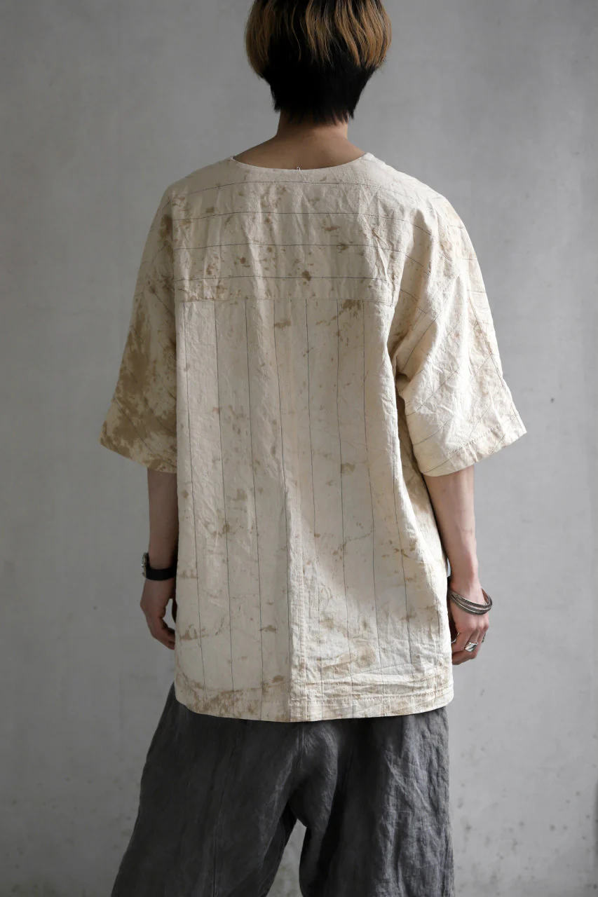 forme d'expression exclusive V Neck Scrub Shirt (Iced Tea) - Image 27