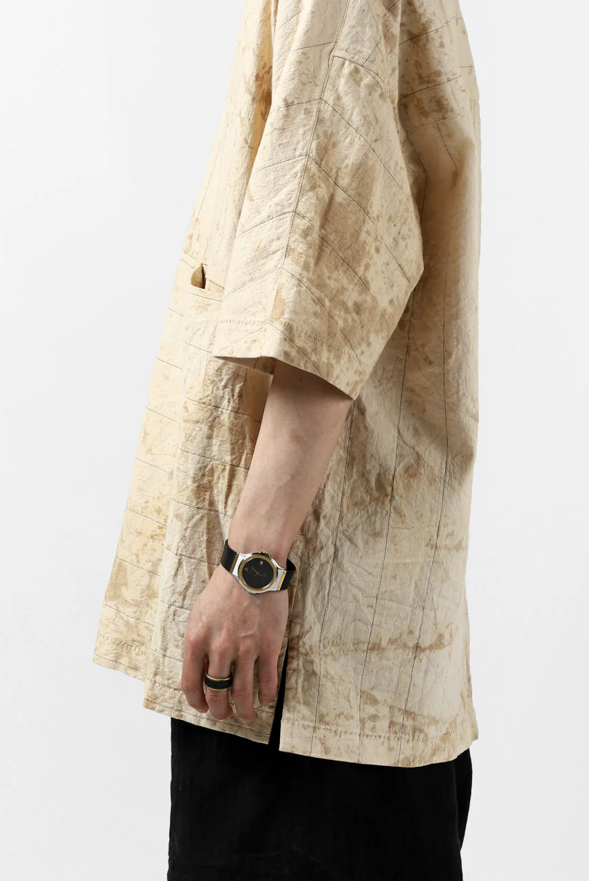 forme d'expression exclusive V Neck Scrub Shirt (Iced Tea) - Image 42