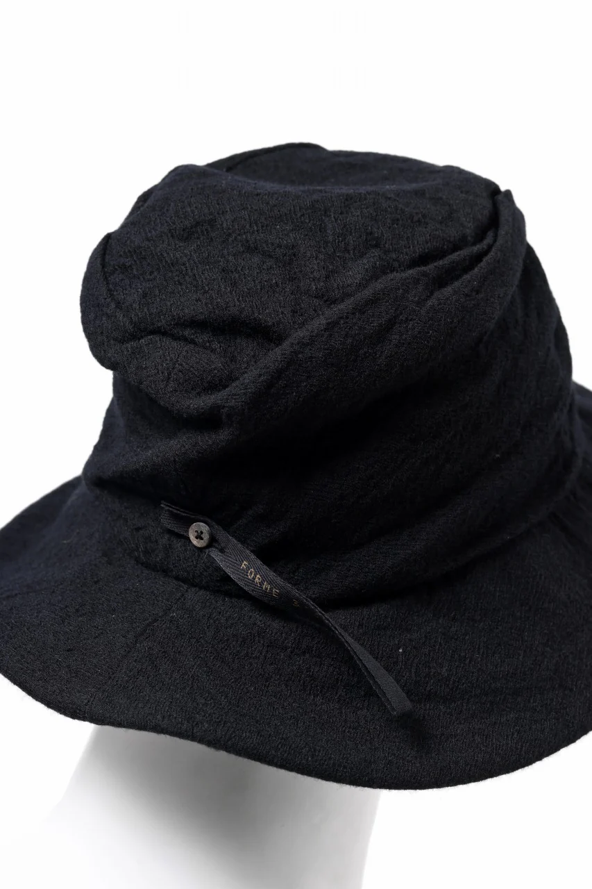 forme d'expression Fedora Hat (Black) - Image 13
