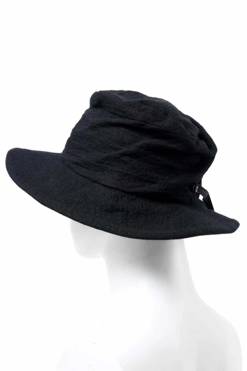 forme d'expression Fedora Hat (Black) - Image 6