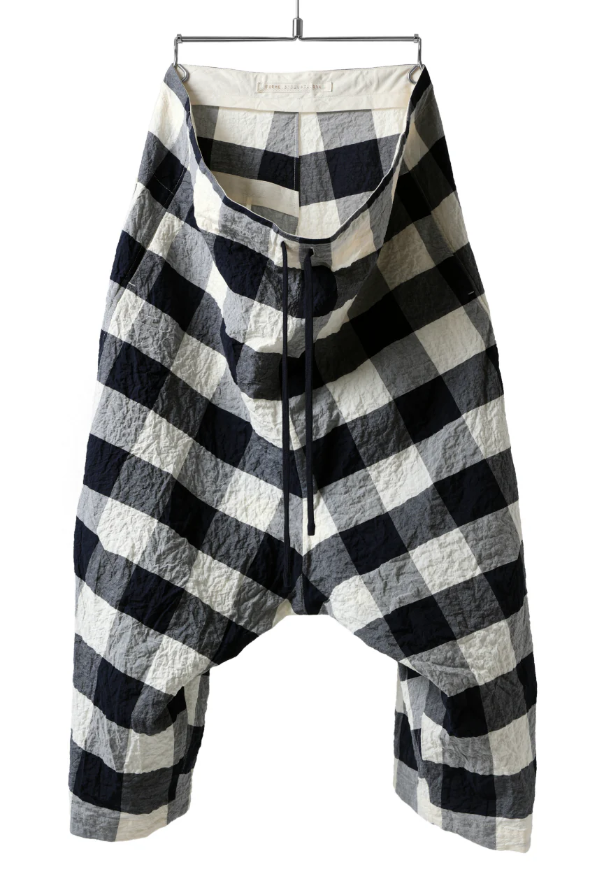 forme d'expression Fisherman Pants (Big Check)