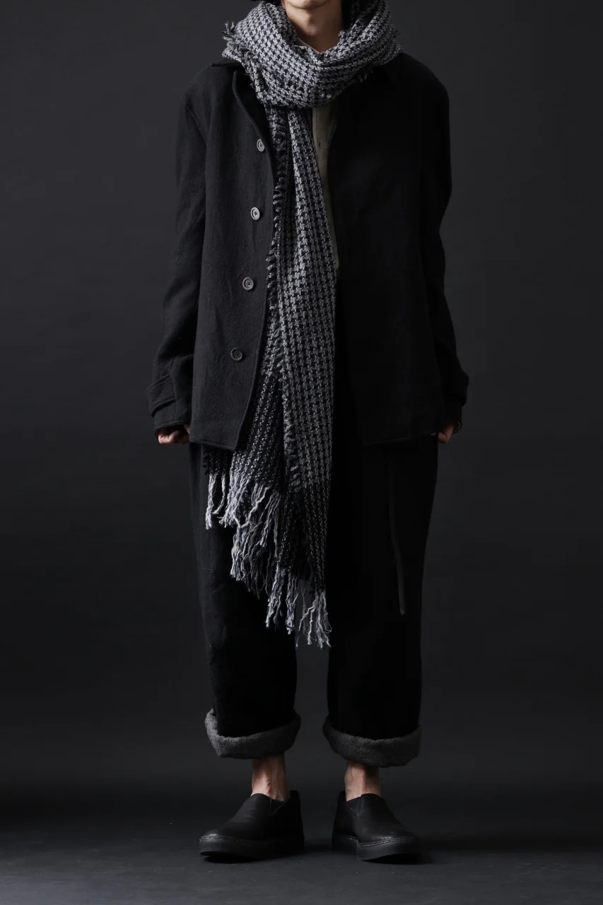 forme d'expression Hidden Plaquette Caban Short Coat (Black) - Image 38