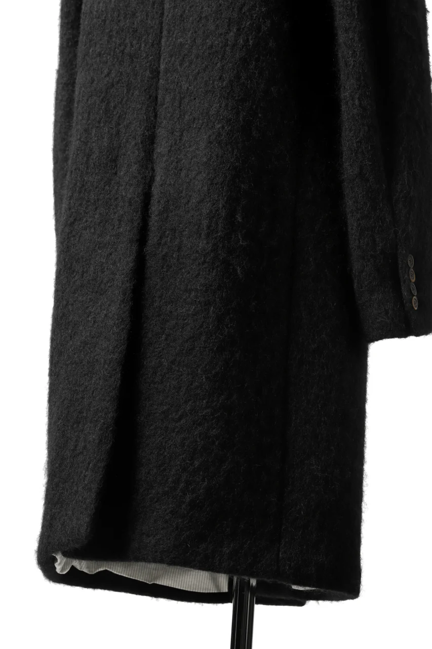 forme d'expression High Neck Warm Coat (Black) - Image 19