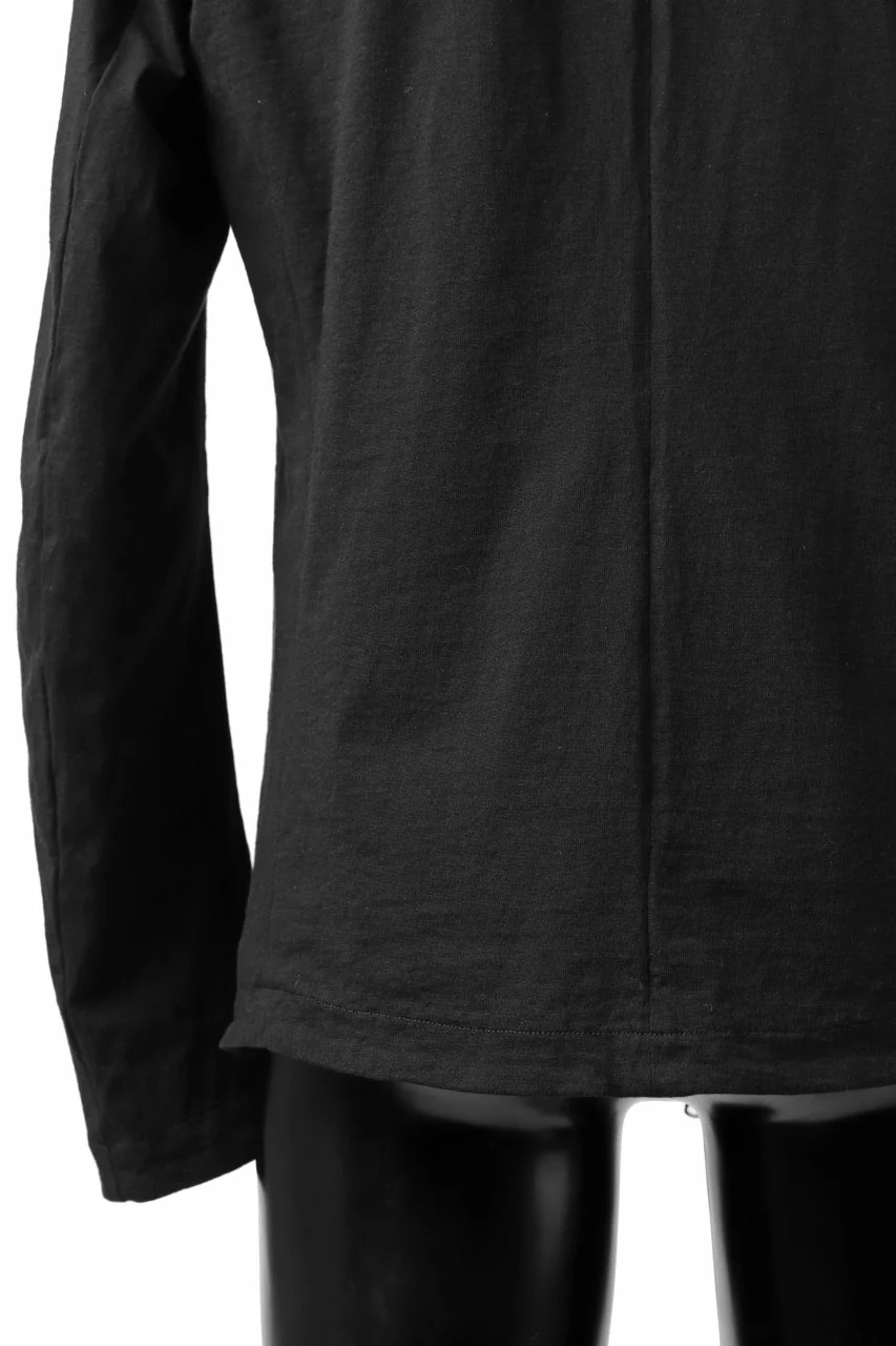 forme d'expression Hooded Biker Jacket (Black) - Image 18