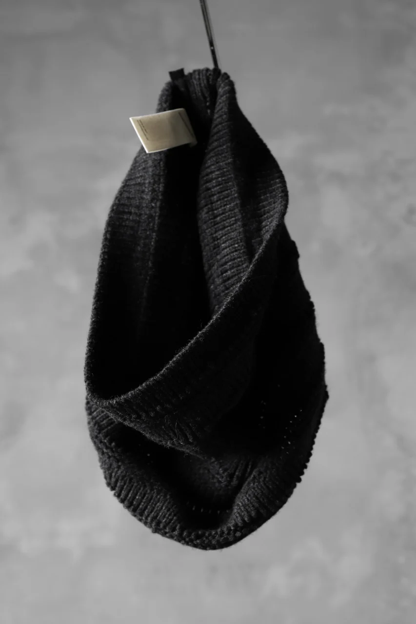 forme d'expression Laddered Knit Warmer (Anthracite) - Image 3