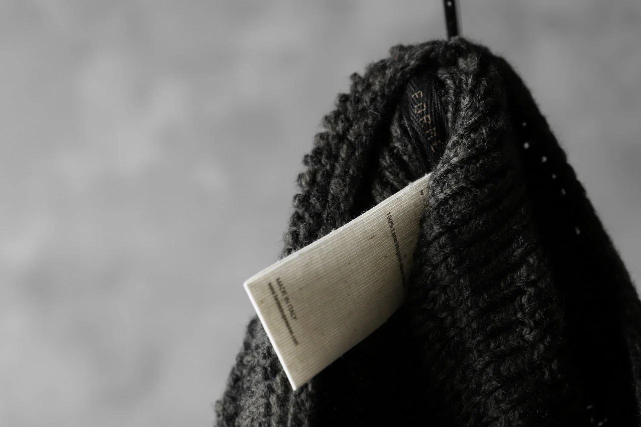 forme d'expression Laddered Knit Warmer (Mel. Military) - Image 12