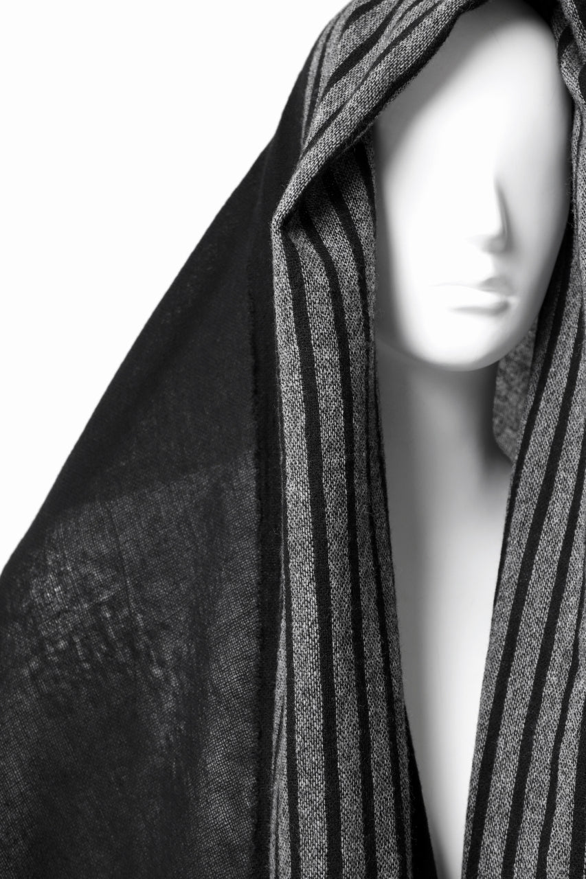 forme d'expression Mambo Graphic Plaid Stole (Mono) - Image 11