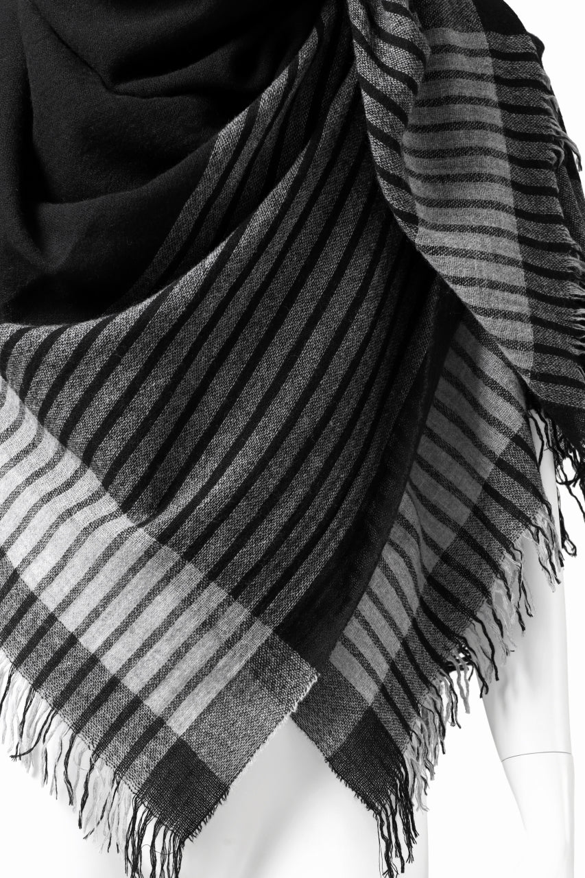 forme d'expression Mambo Graphic Plaid Stole (Mono) - Image 19