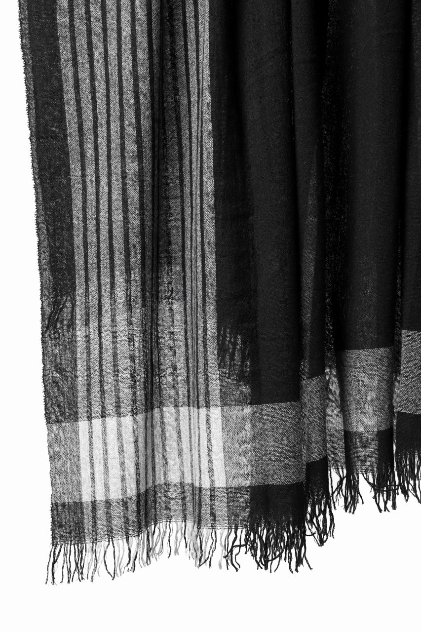 forme d'expression Mambo Graphic Plaid Stole (Mono) - Image 22