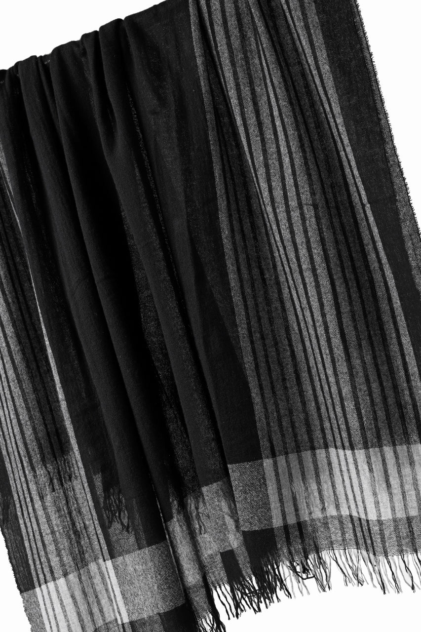forme d'expression Mambo Graphic Plaid Stole (Mono) - Image 23