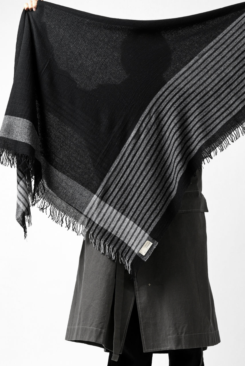 forme d'expression Mambo Graphic Plaid Stole (Mono) - Image 28