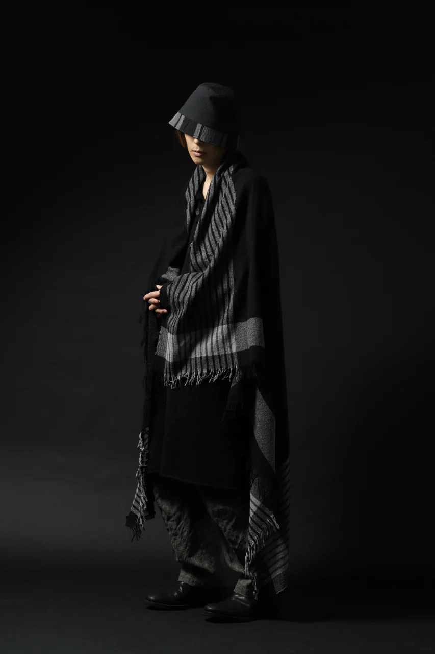 forme d'expression Mambo Graphic Plaid Stole (Mono) - Image 33