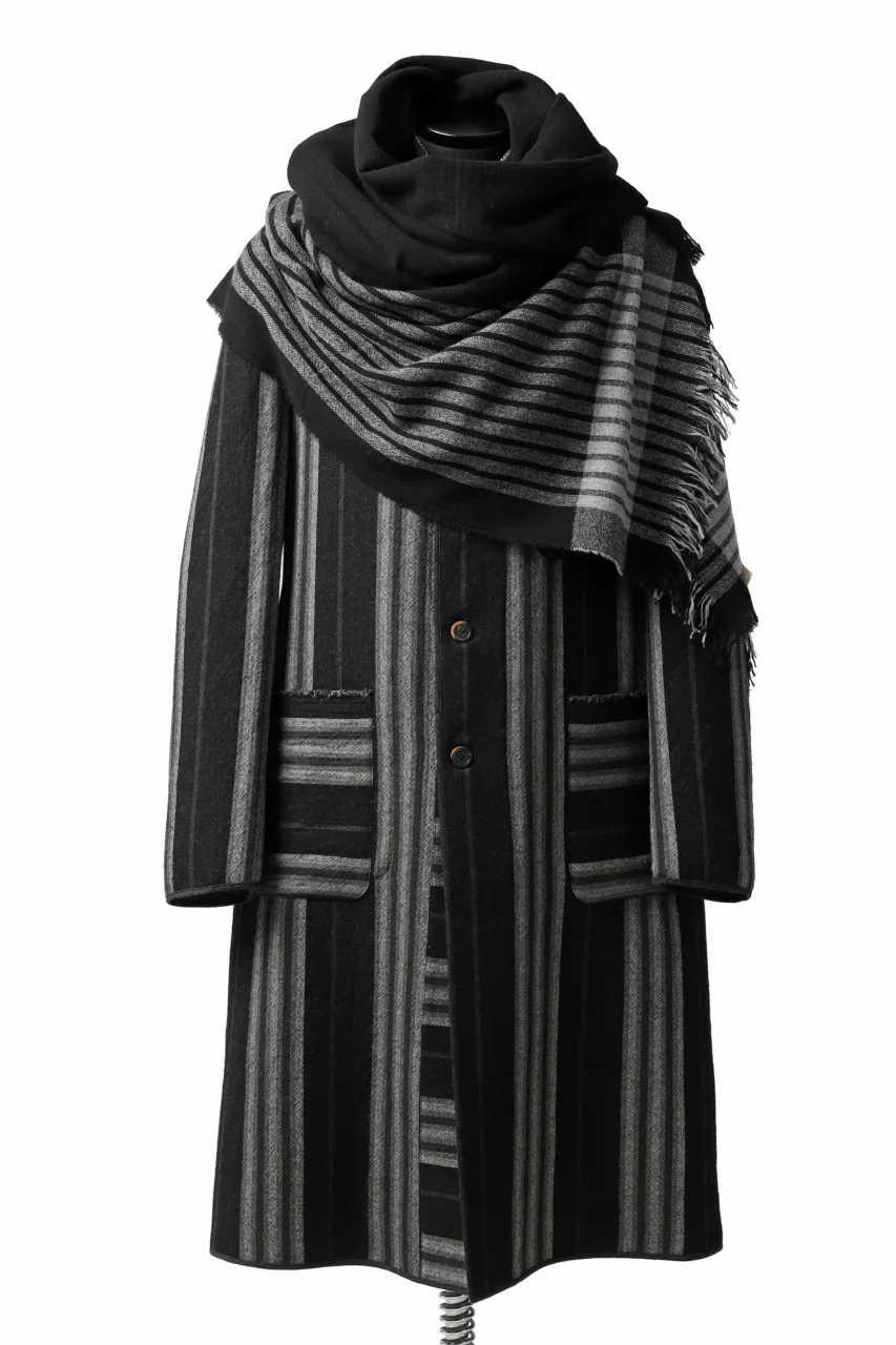 forme d'expression Mambo Graphic Plaid Stole (Mono) - Image 38