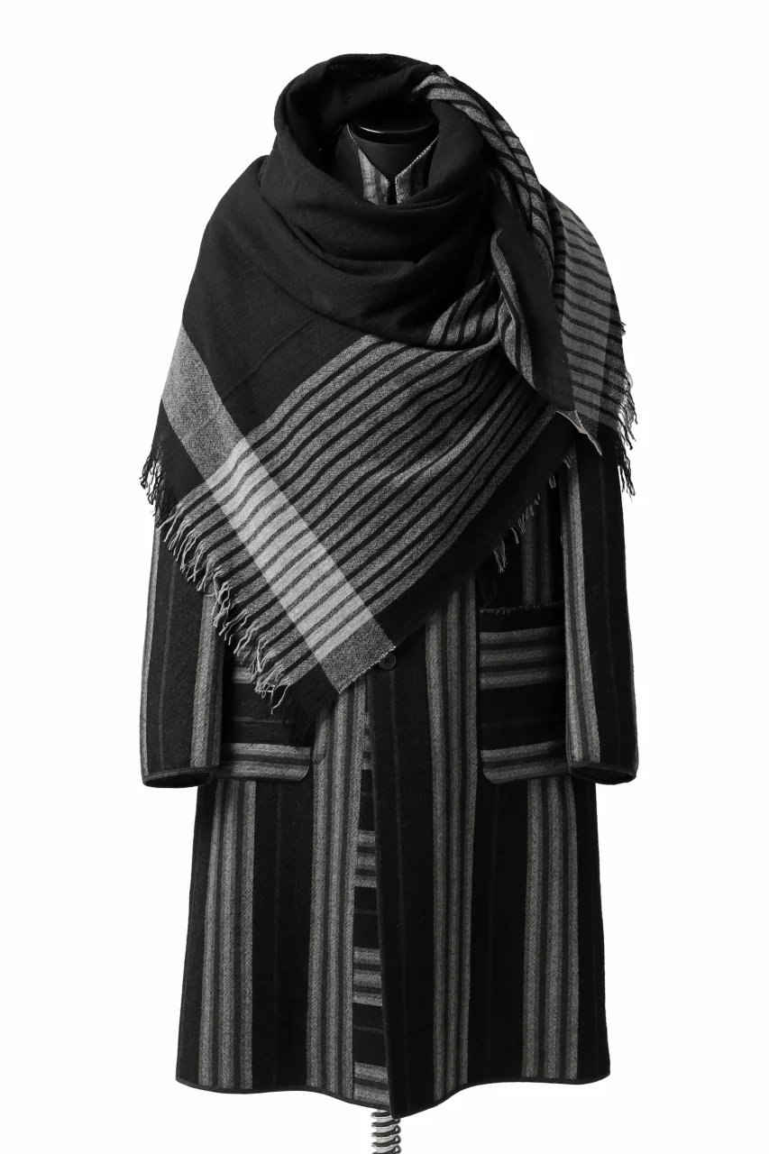 forme d'expression Mambo Graphic Plaid Stole (Mono) - Image 41