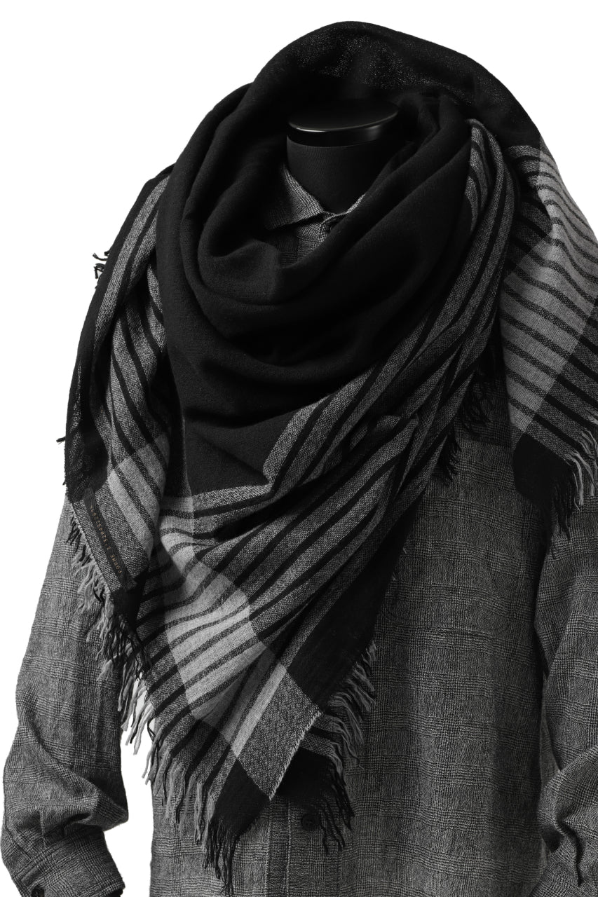 forme d'expression Mambo Graphic Plaid Stole (Mono) - Image 46