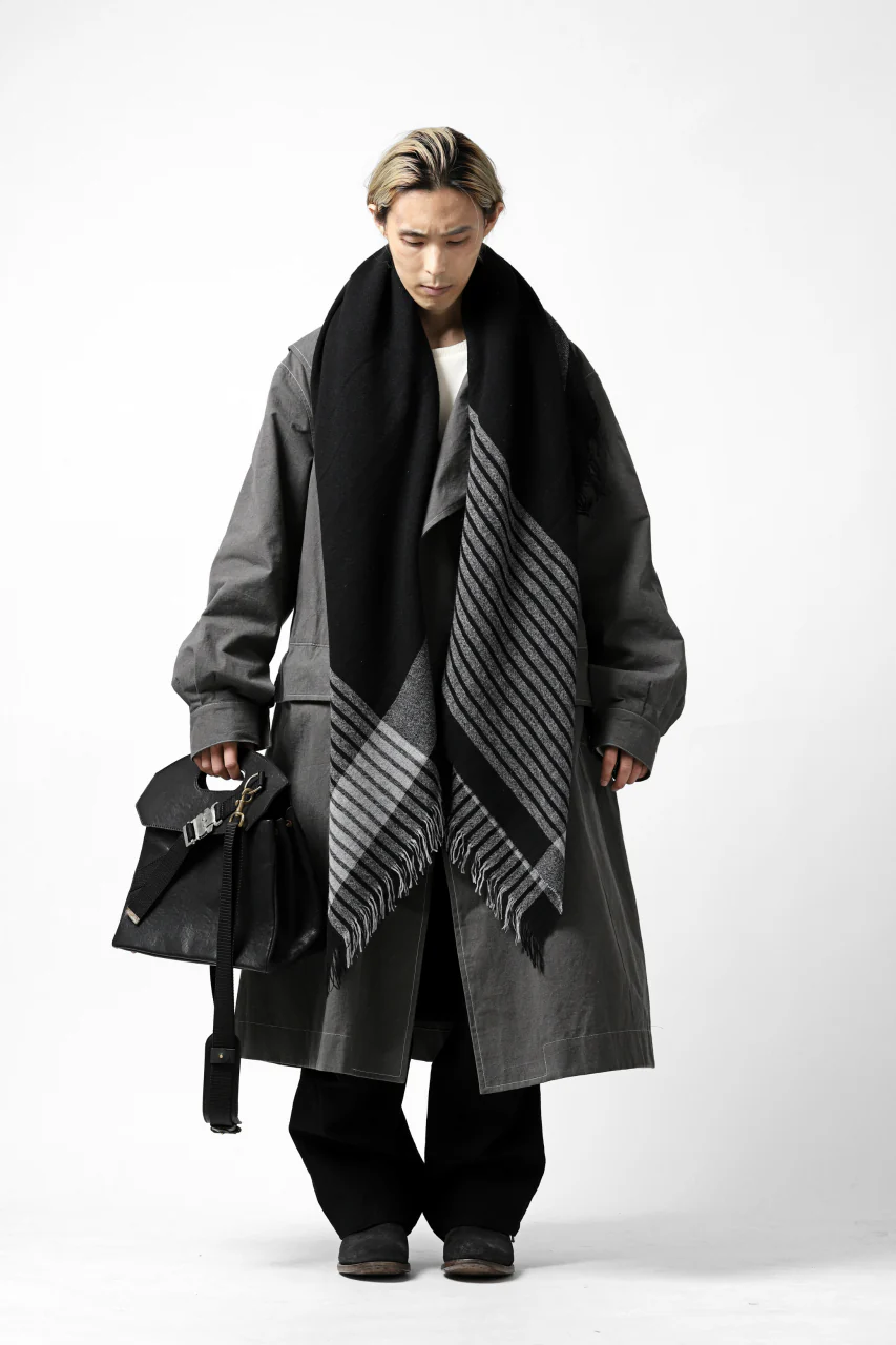 forme d'expression Mambo Graphic Plaid Stole (Mono) - Image 53