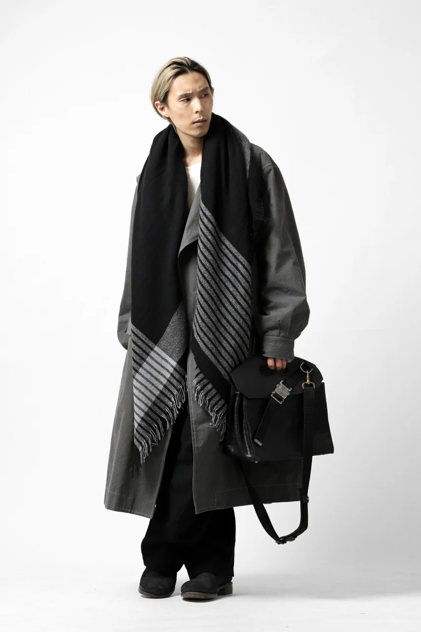 forme d'expression Mambo Graphic Plaid Stole (Mono) - Image 54