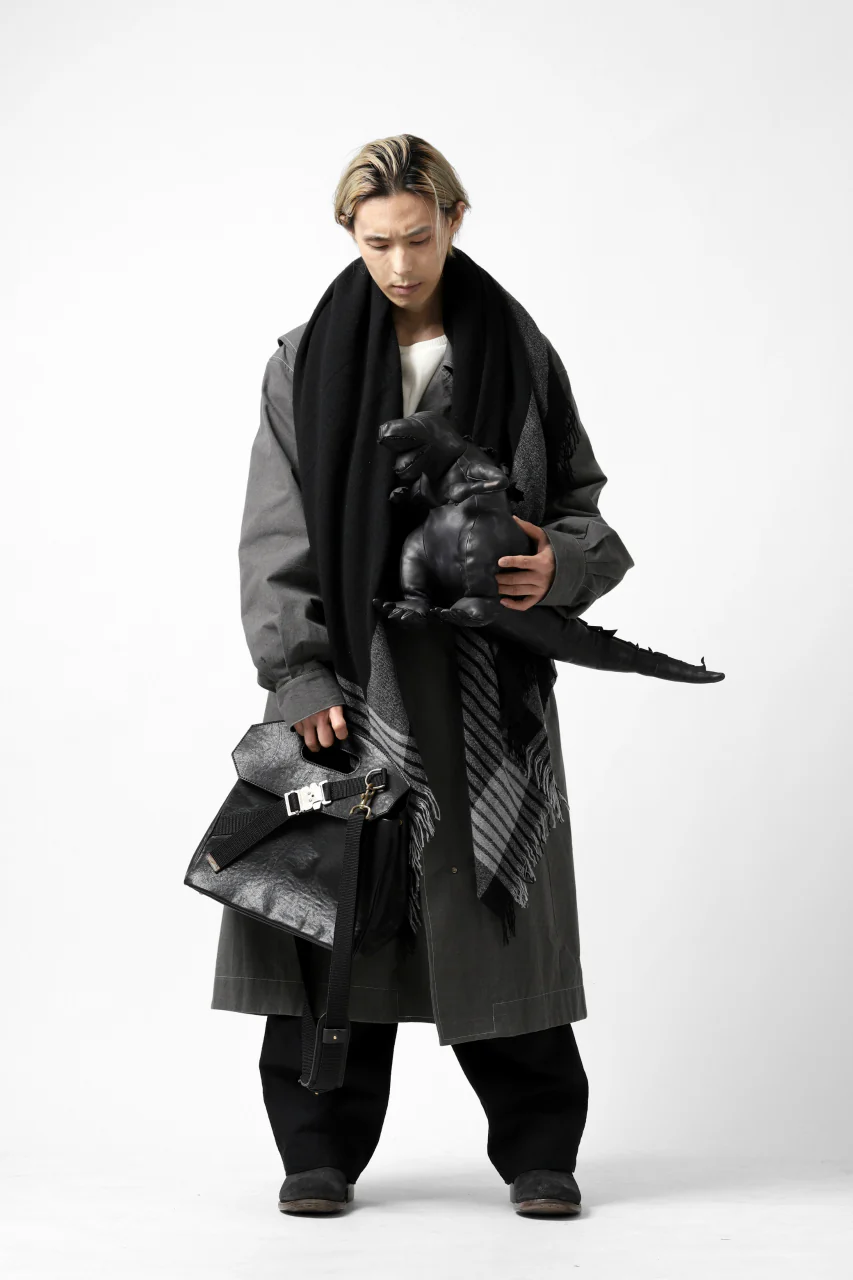 forme d'expression Mambo Graphic Plaid Stole (Mono) - Image 55