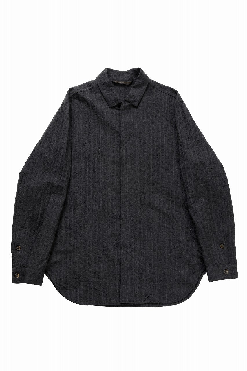 forme d'expression Minimal Outer Shirt / B95F (Off Black) - Image 3