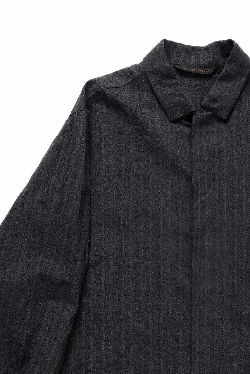 forme d'expression Minimal Outer Shirt / B95F (Off Black) - Image 6