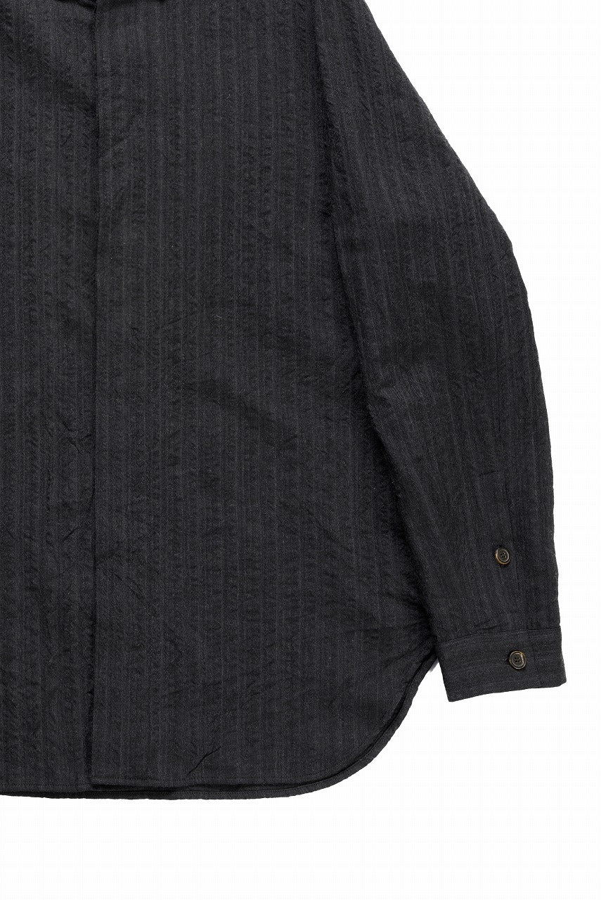 forme d'expression Minimal Outer Shirt / B95F (Off Black) - Image 7