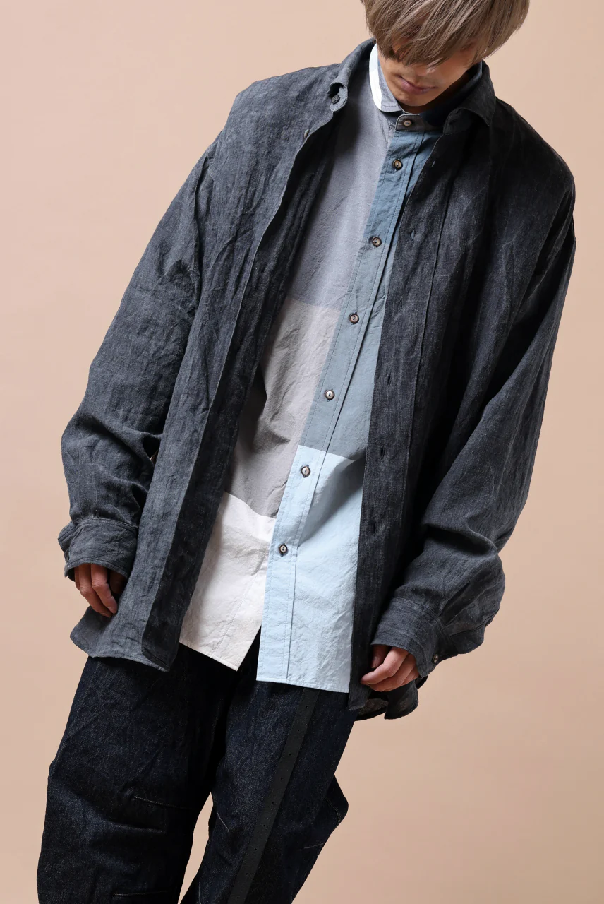 forme d'expression Oversized Shirt (Cyan) - Image 26