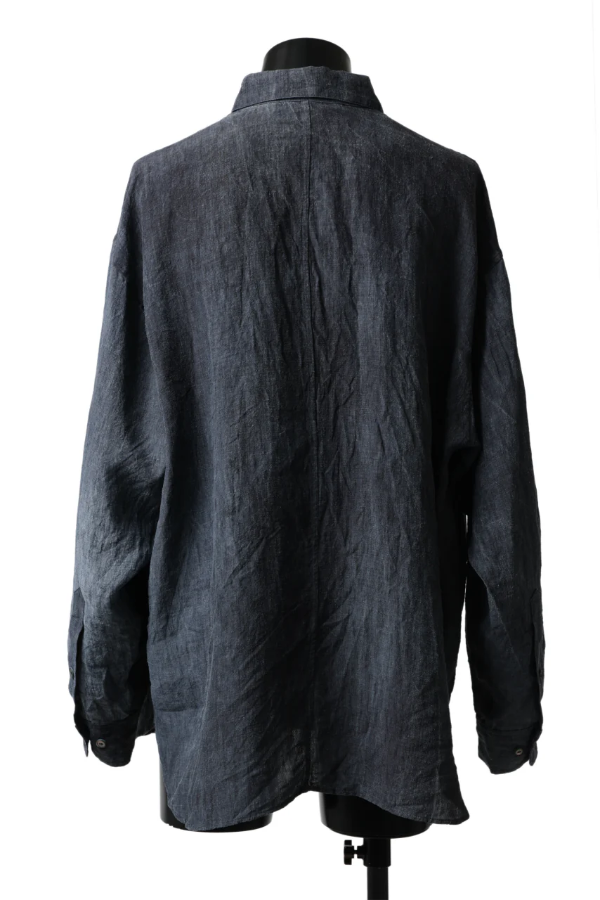 forme d'expression Oversized Shirt (Cyan) - Image 3