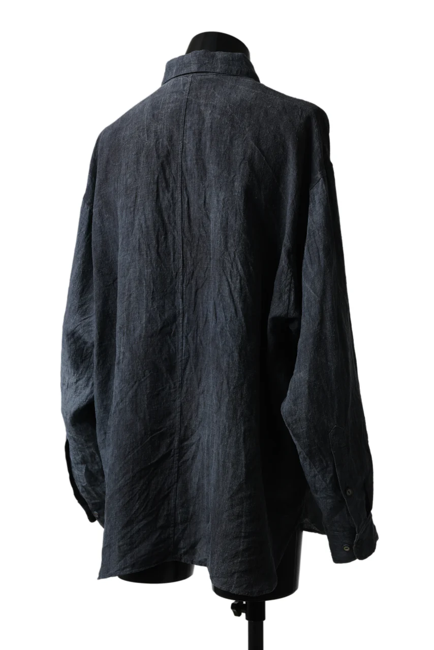 forme d'expression Oversized Shirt (Cyan) - Image 4