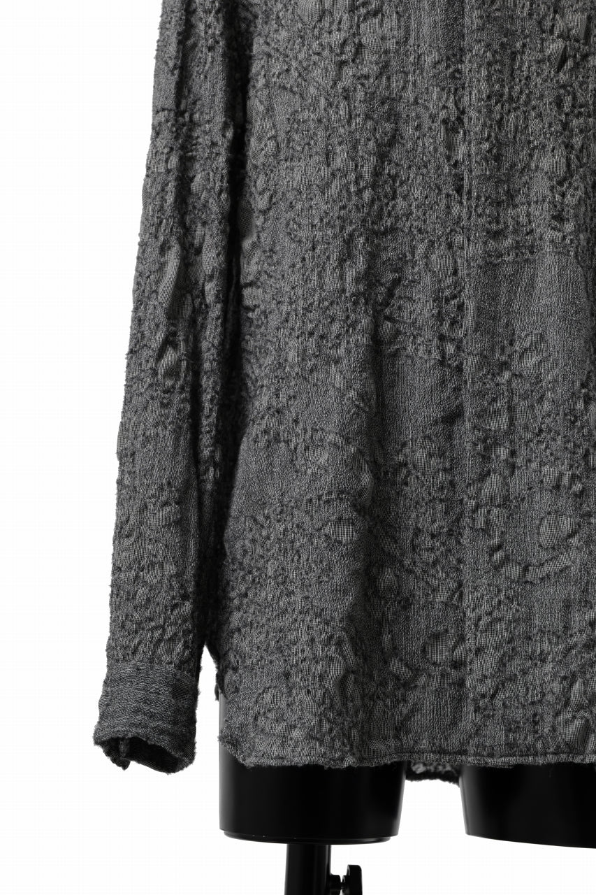 forme d'expression Relaxed Outer Shirt (Grey) - Image 10
