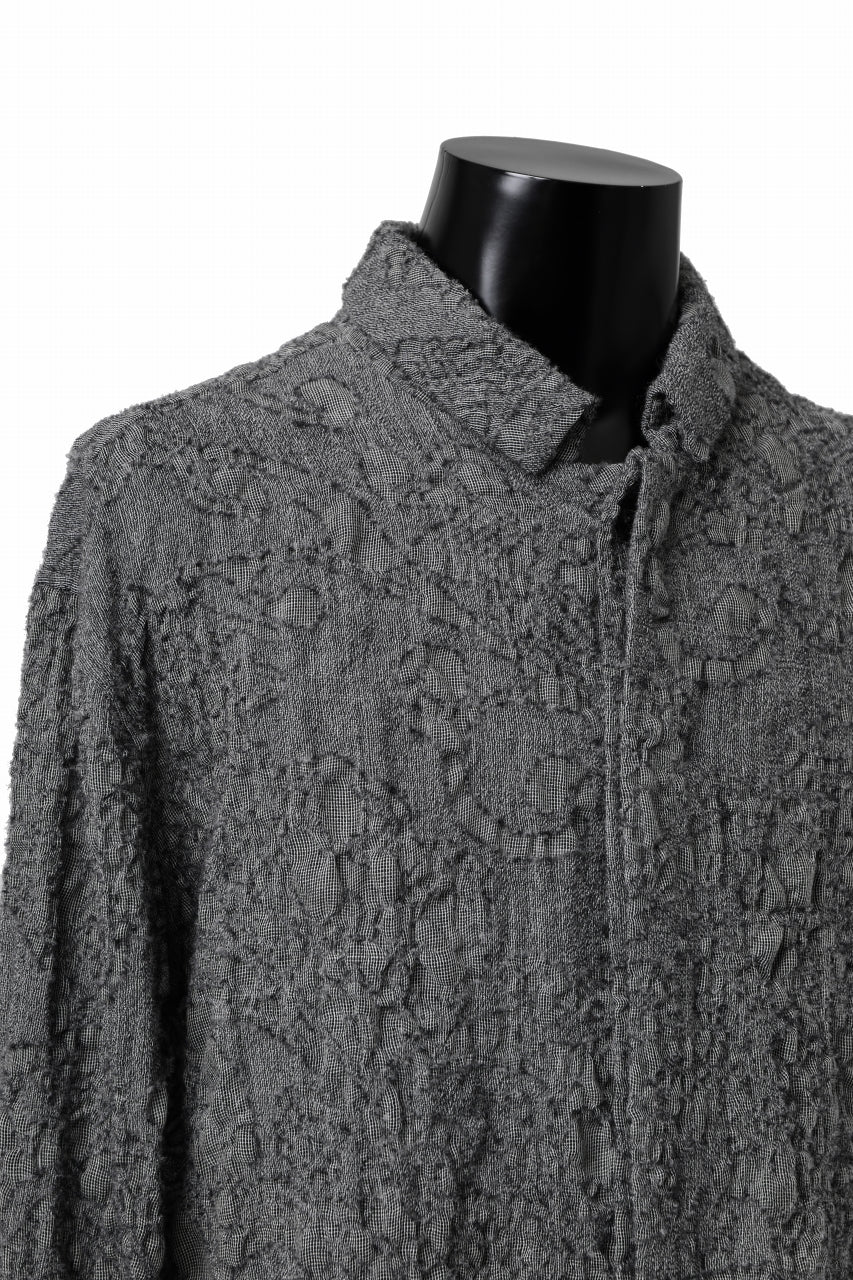 forme d'expression Relaxed Outer Shirt (Grey) - Image 13