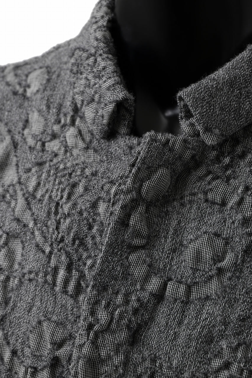 forme d'expression Relaxed Outer Shirt (Grey) - Image 14