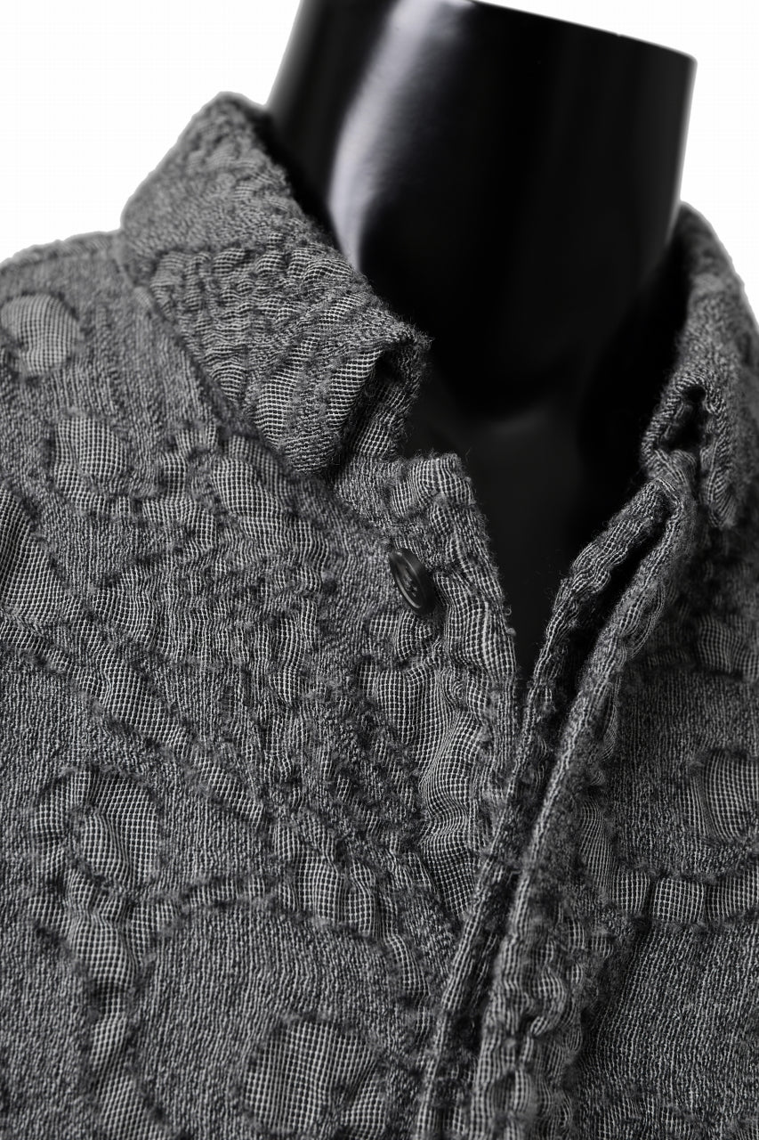 forme d'expression Relaxed Outer Shirt (Grey) - Image 15