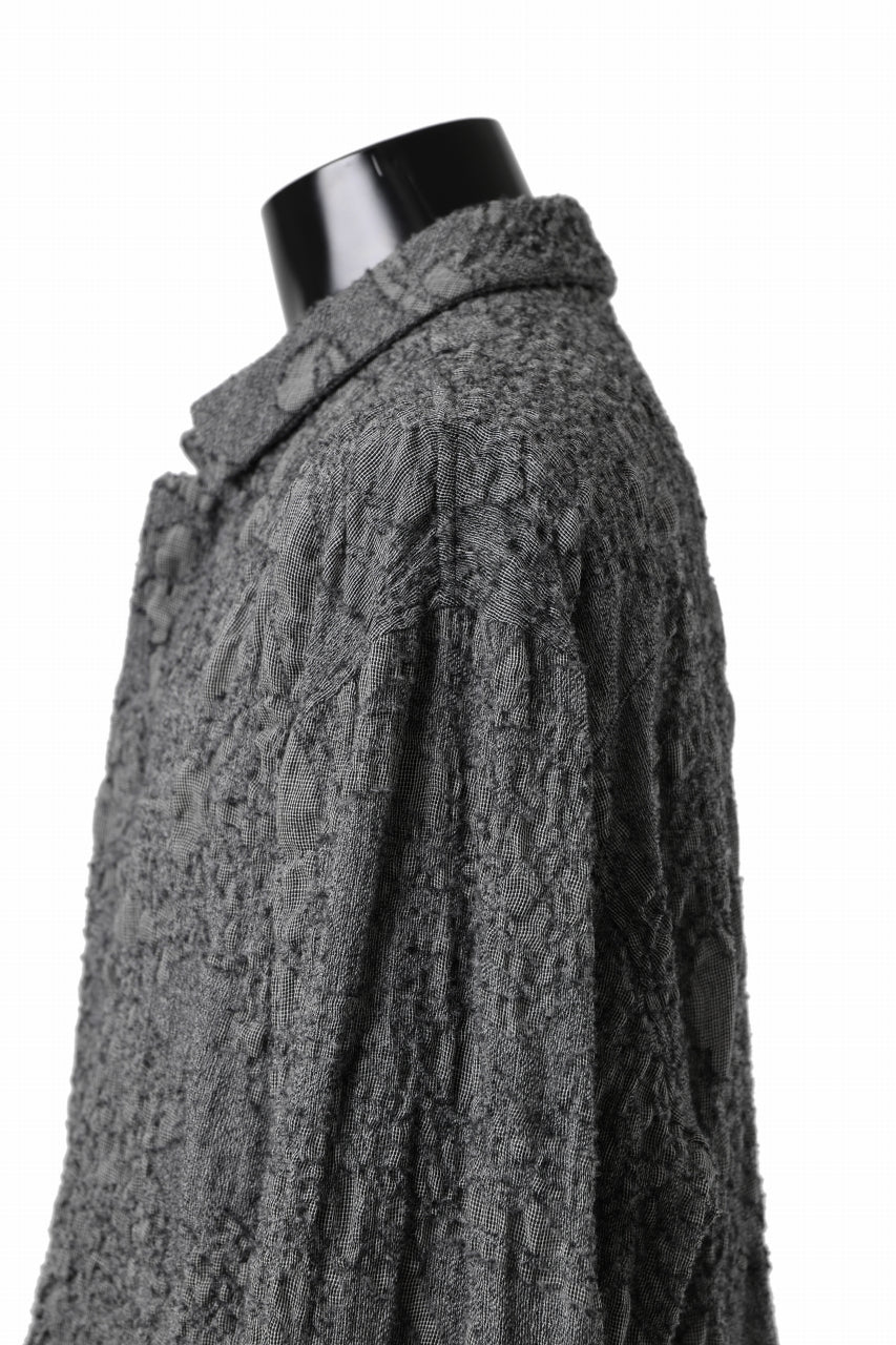 forme d'expression Relaxed Outer Shirt (Grey) - Image 16
