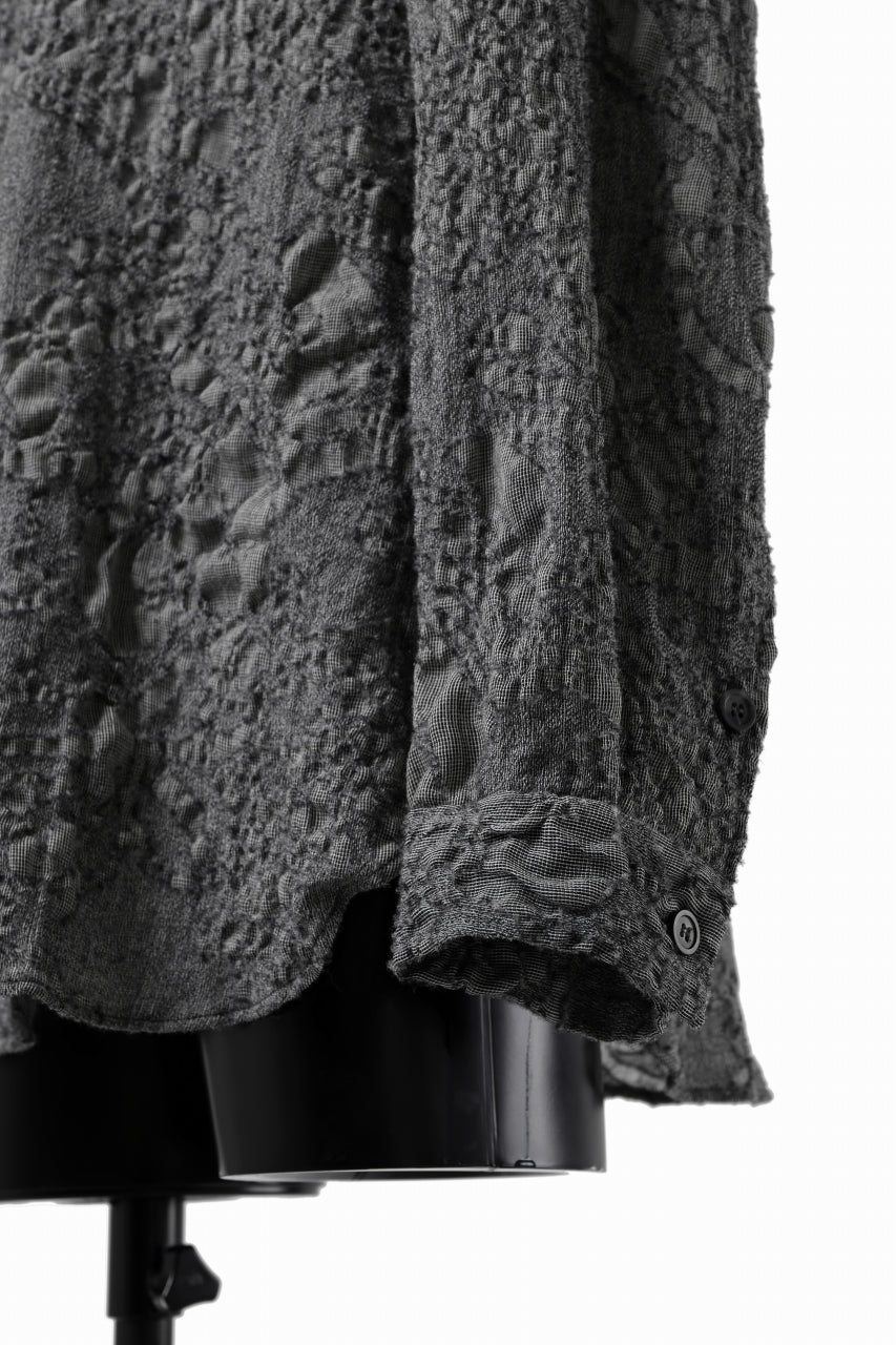 forme d'expression Relaxed Outer Shirt (Grey) - Image 17
