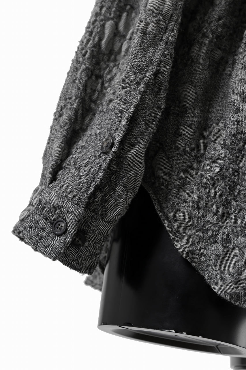 forme d'expression Relaxed Outer Shirt (Grey) - Image 18