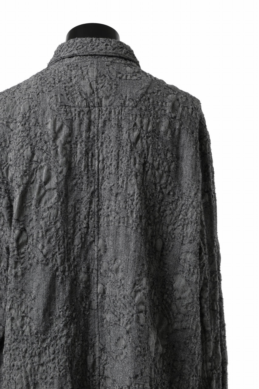 forme d'expression Relaxed Outer Shirt (Grey) - Image 19