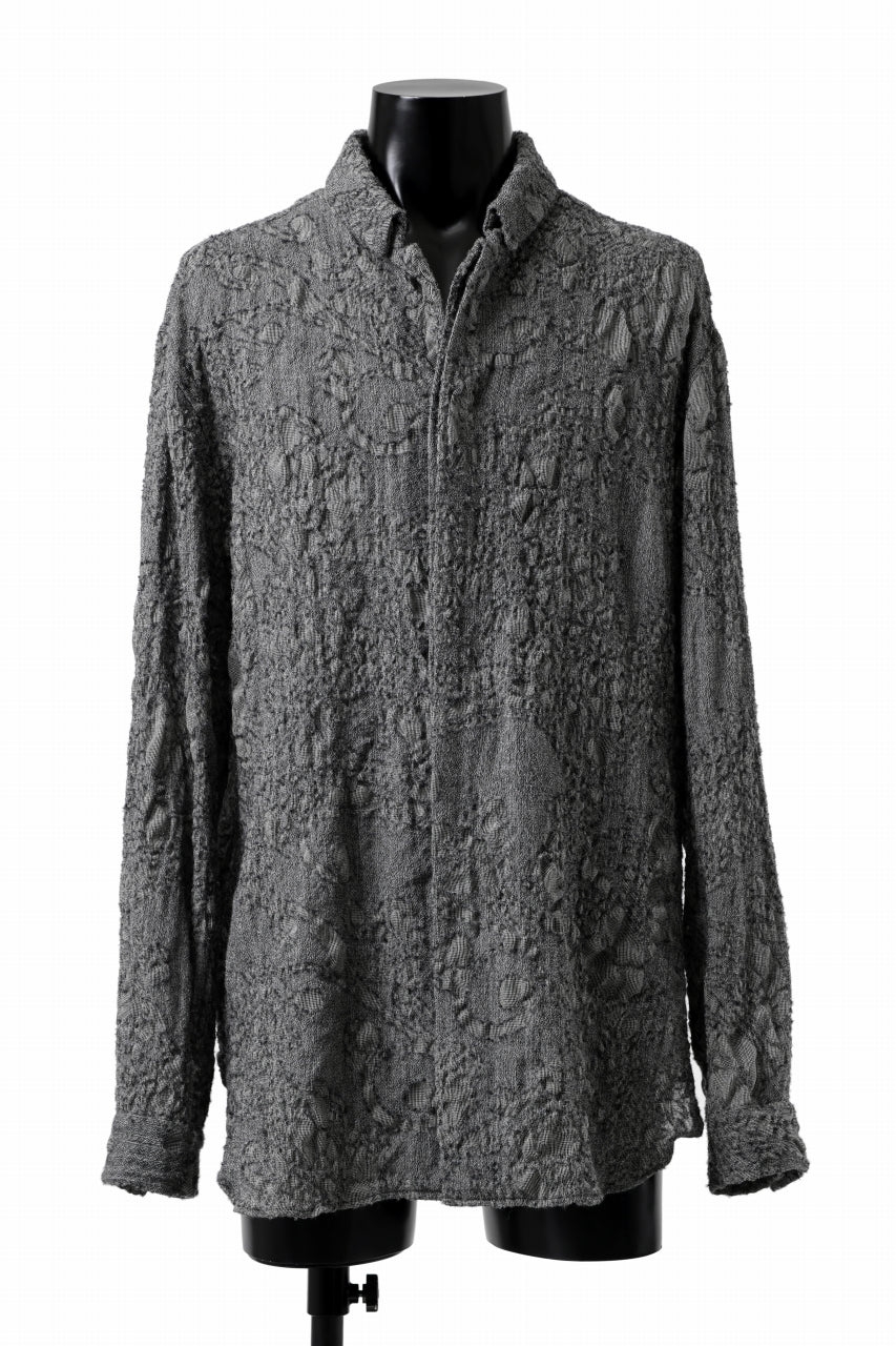 forme d'expression Relaxed Outer Shirt (Grey) - Image 2
