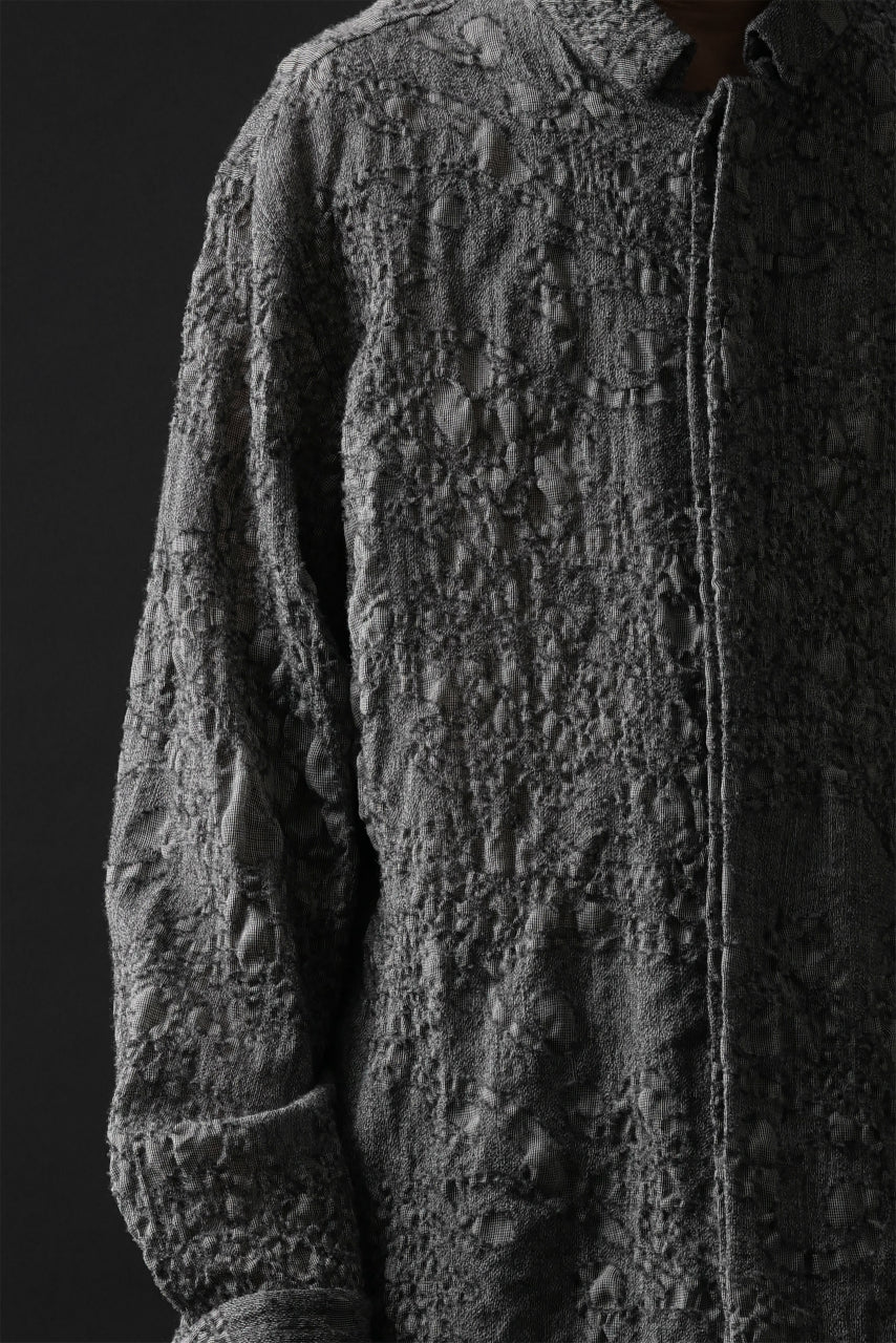 forme d'expression Relaxed Outer Shirt (Grey) - Image 21