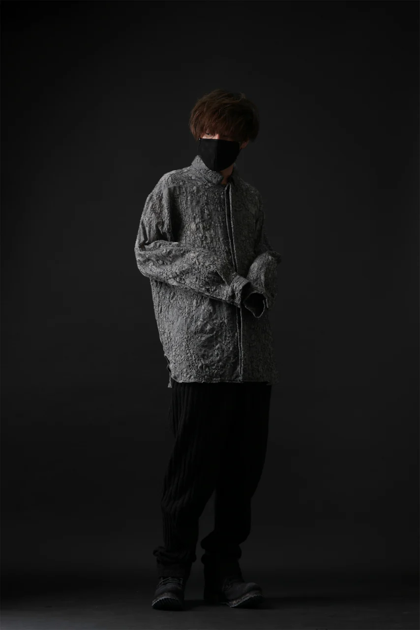 forme d'expression Relaxed Outer Shirt (Grey) - Image 27