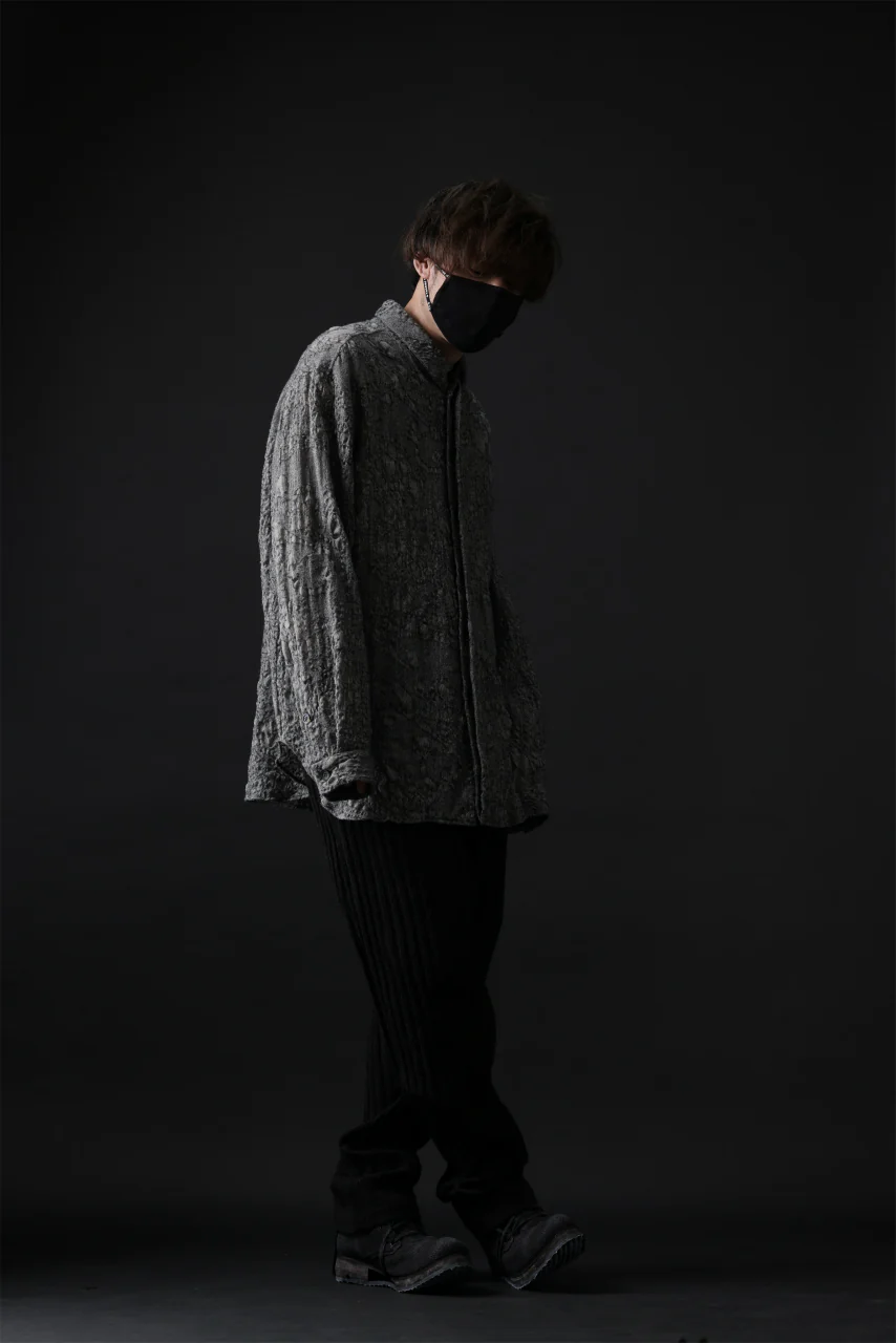forme d'expression Relaxed Outer Shirt (Grey) - Image 28